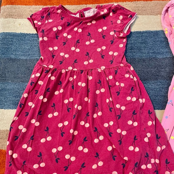 Bundle of 4 Cherry Bomb 🍒 Girls Dresses 4-5T - Picture 2 of 8